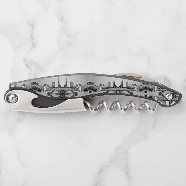 Vintage Germany Frankfurt Saint Nicholas Church Corkscrew (Front)