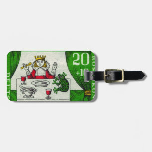 Vintage Germany German Luggage Tag