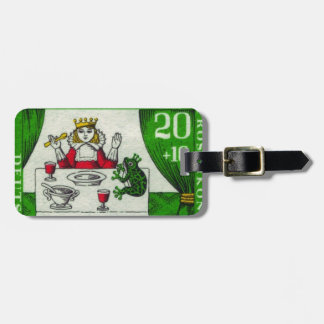 Vintage Germany German Luggage Tag