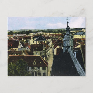 Vintage Germany, Germersheim,  Roofs of town Postcard