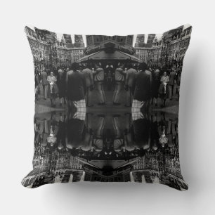 Vintage Germany Munich Frauenkirche Frauenplatz Mo Throw Pillow