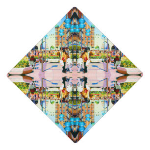 Vintage Germany Munich Towngate Karistor Graduation Cap Topper