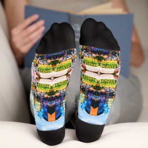 Vintage Germany Munich Towngate Karistor Socks