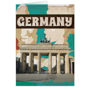 VINTAGE GERMANY TRAVEL POSTER