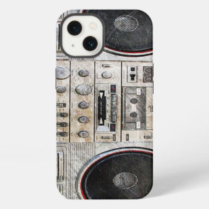 Vintage ghetto blaster iPhone 13 case