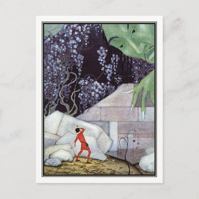Vintage Giant by Virginia Frances Sterrett Postcard (Front)