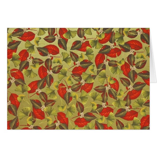 Vintage Ginkgo (Devant horizontal)