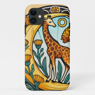 Vintage Giraffe                                    iPhone 11 Case