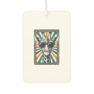 Vintage Giraffe Sunglasses Air Freshener