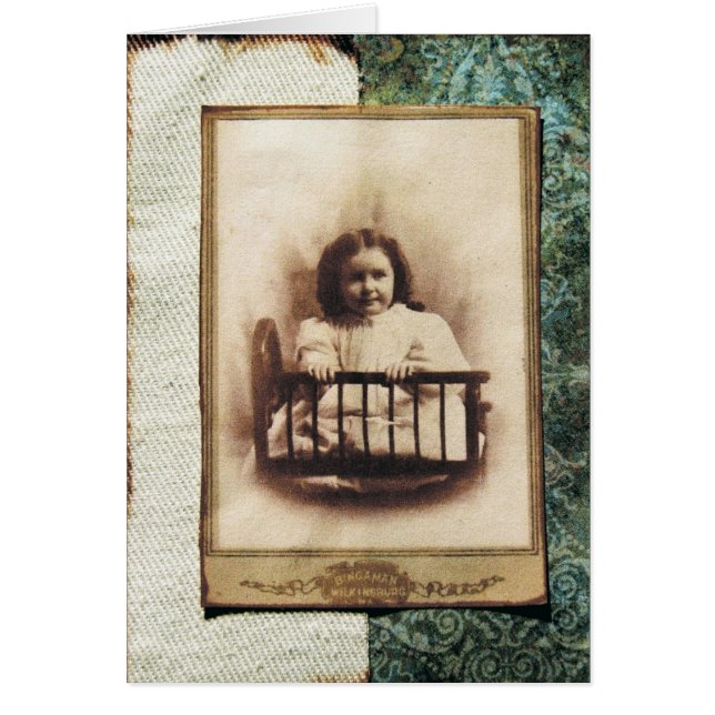 Vintage Girl ATC (Front)