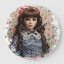 Vintage Girl Doll Core Whimsical 