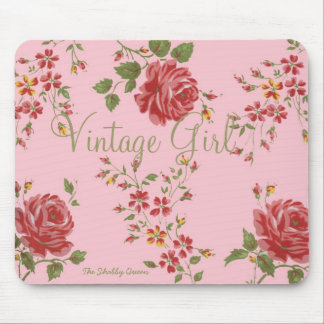 Vintage Girl Mousepad