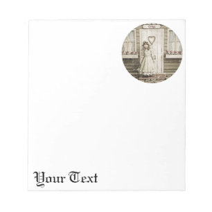 Vintage Girl Notepad