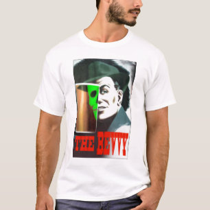 Vintage Glasgow Bevvy Drinking T-Shirt
