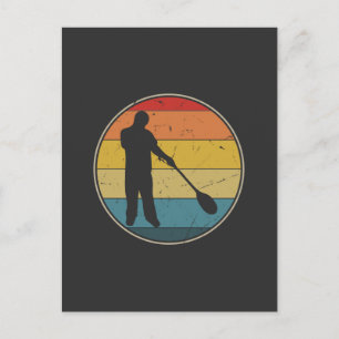 vintage Glass Blowing retro funny dad Postcard