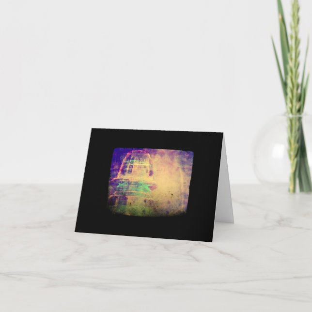 Vintage Glass Insulator Card (Front)