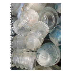 Vintage Glass Insulators Notebook