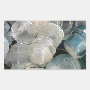 Vintage Glass Insulators Sticker