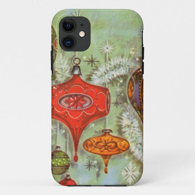 Vintage Glass Ornaments Case-Mate iPhone Case (Back)