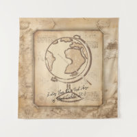 Vintage Globe. Geography & History Teacher Gift