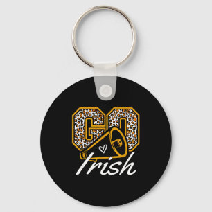 Vintage Go Cheer Irish School Srit For Women Girls Keychain