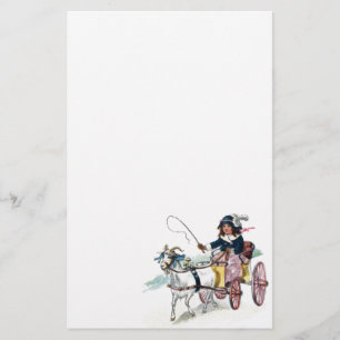 Vintage Goat and Buggy Stationery