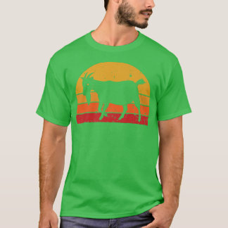 Vintage Goat Retro Animal Farm Cool Family Farmer  T-Shirt
