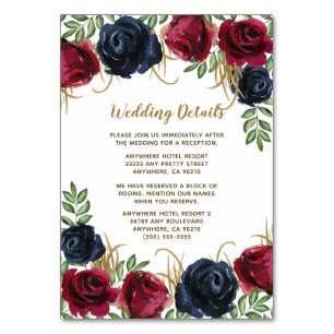 Vintage Gold Blush Pink Mariage Insertion Cartes