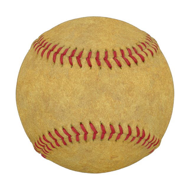 Vintage gold design baseball (Front)
