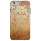 Vintage Gold Floral Personalized