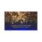 vintage gold foil confetti blue