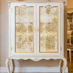 Vintage Gold Script Ephemera French Decoupage Tissue Paper<br><div class="desc">Elegant vintage handwriting in script calligraphy with advertising ephemera rendered in a gold hue. This collage can be used to layer in decoupage as a coordinating image perfect for utilizing on painted furniture, cabinet doors or to create sophisticated wall art crafting. It was graphically designed by internationally licensed artist and...</div>