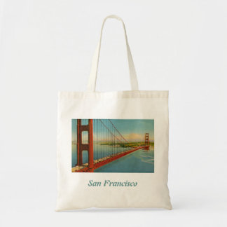 Vintage Golden Gate Bridge Tote Bag