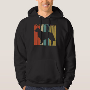 Vintage Golden Retriever Dog Hoodie