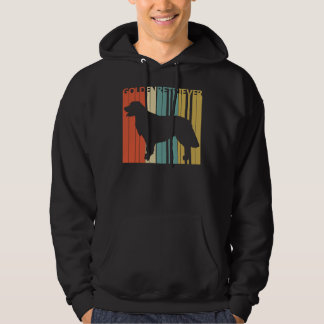 Vintage Golden Retriever Dog Hoodie
