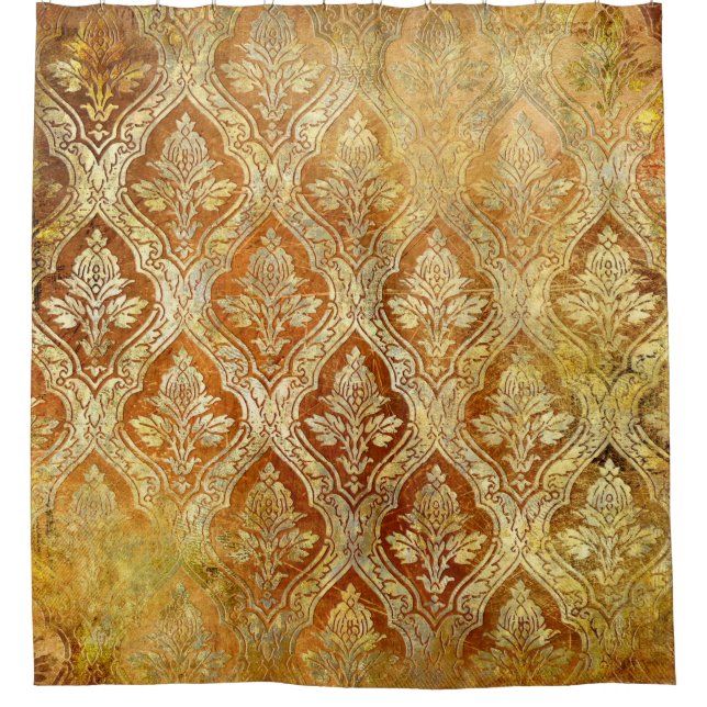 vintage golden shabby background (Front)