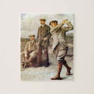 Vintage Golf Jigsaw Puzzle