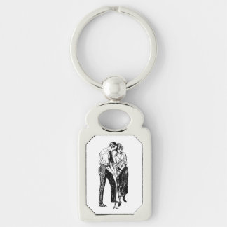 Vintage Golf Lessons Keychain