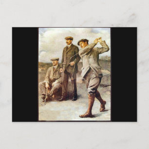 Vintage Golf Postcard