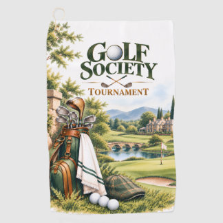 Vintage Golf Society Tournament Towel
