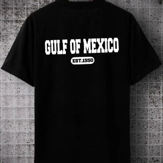 Vintage Golfe du Mexique "EST. 1550" T-shirt homme
