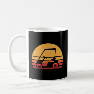 Vintage Golfing Cart Long Sleeve Shirt Retro Golf  Coffee Mug