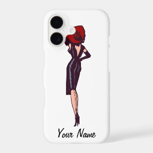 Vintage Gorgeous Glamor Girl Retro Pinup