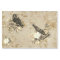 Vintage Goth Decoupage Crow Raven  Monochromatic 