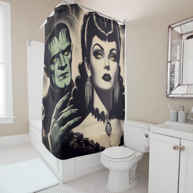 Vintage Goth Woman (In Situ)