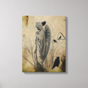 Vintage Gothic Art Canvas Print