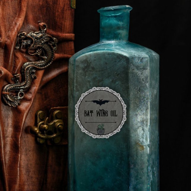 Vintage Gothic Bat Wing Oil Custom Halloween (Creator Uploaded)