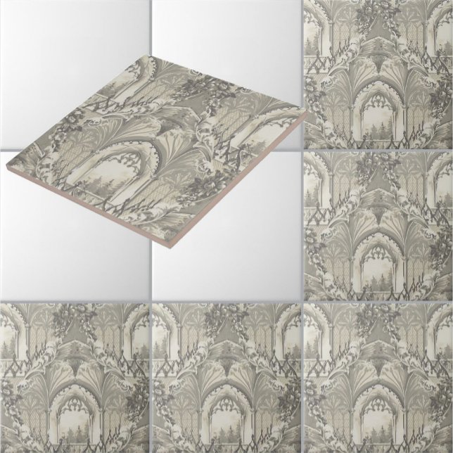 Vintage Gothic Castle Pattern Tile (Creator Uploaded)
