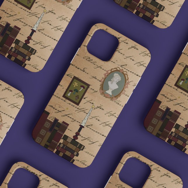 Vintage Gothic Dark Academia Collage iPhone Case (Creator Uploaded)