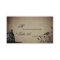 Vintage Gothic House Wedding Place Card